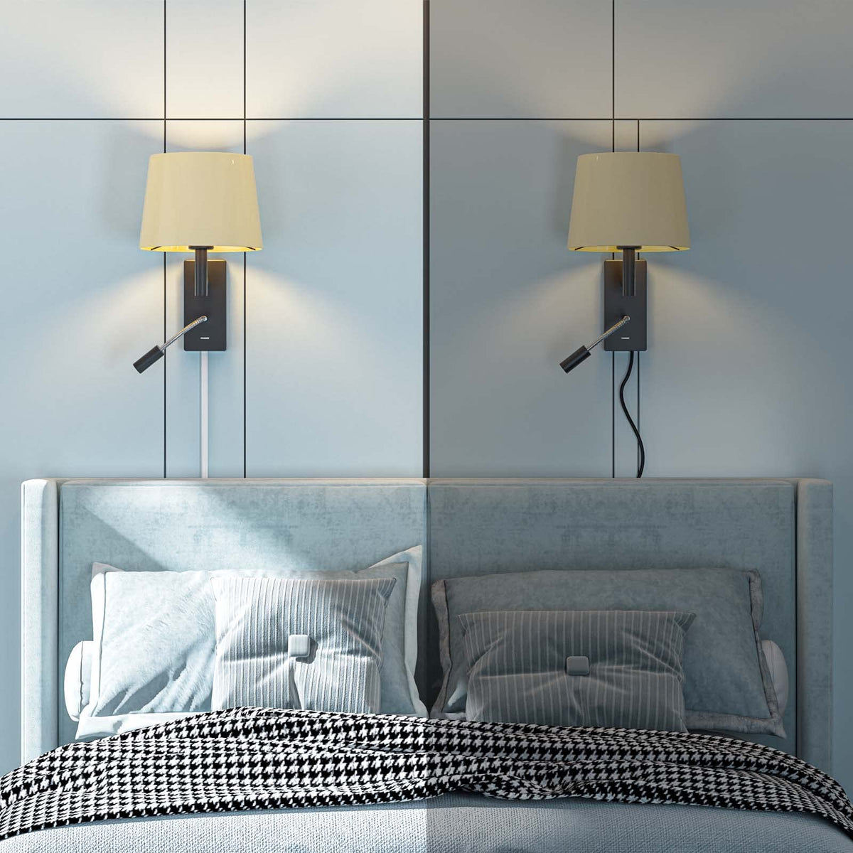 Yecaye paintable cord cover harmonizes with any room decor.