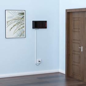 Yecaye round-arc design conceals cables while remaining unobtrusive.