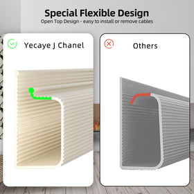 Yecaye hassle-free removal with hairdryer heat preserves furniture finish.