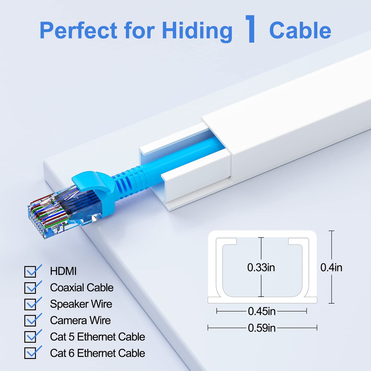 Eight-channel kit neatly organized with secure mounting