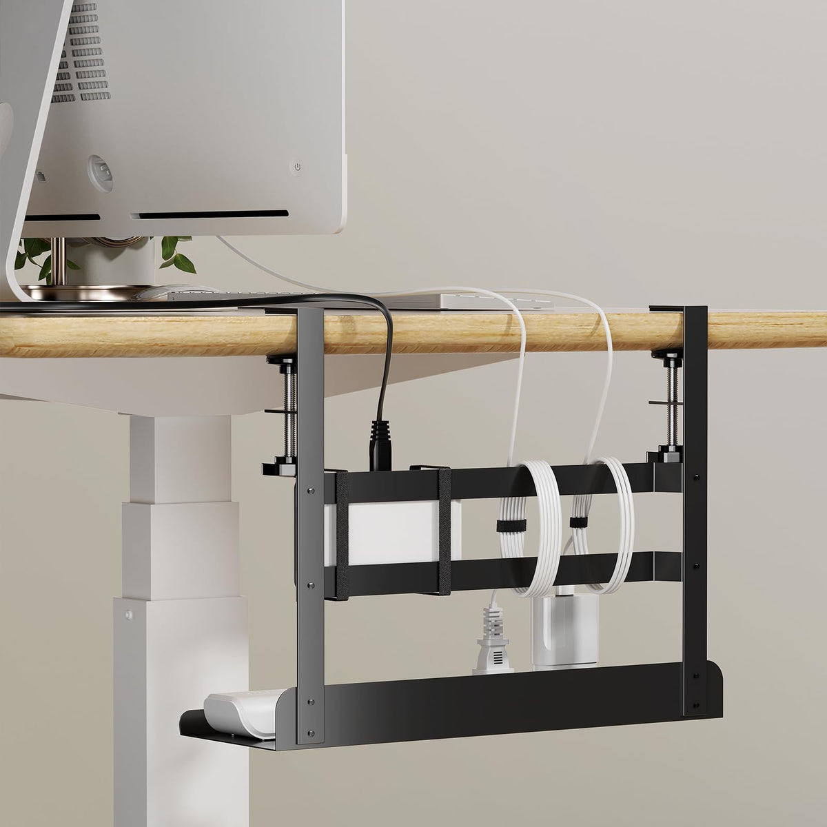 YECAYE home office wire management ideal for study and small workspaces