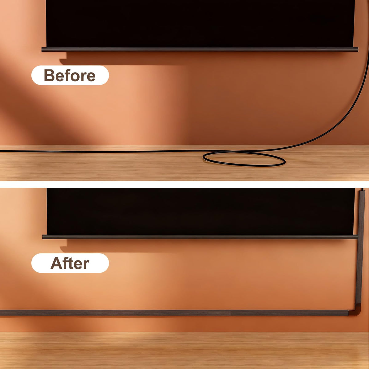 yecaye installation step demonstrating snap‑on cover for quick tool‑free install benefit