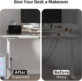 Yecaye in office desk lifestyle scene creating tidy, professional look