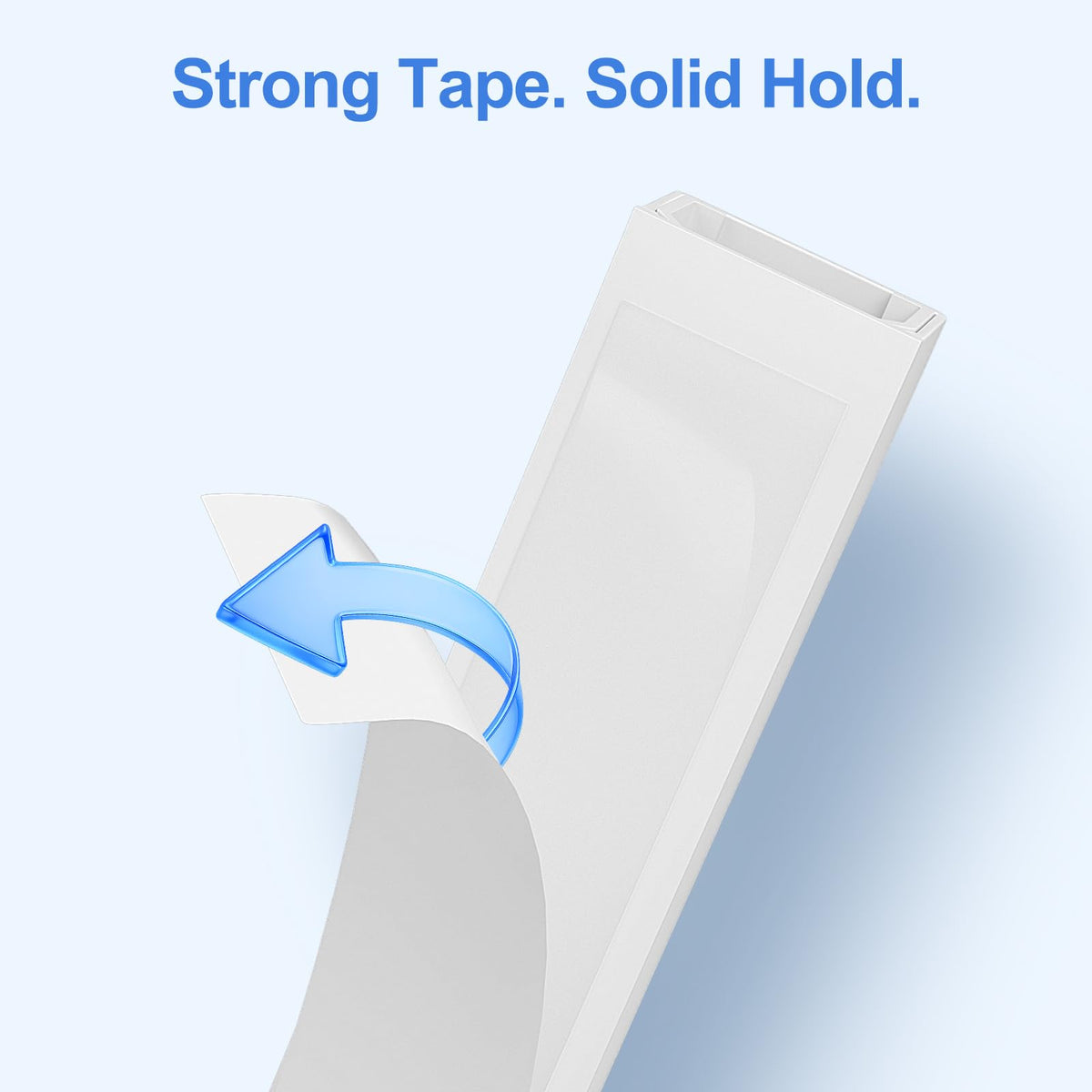 Packaging and convenient cord hider ready for quick install