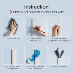 Yecaye tool-free install with strong adhesive backing for quick mounting.