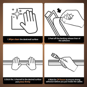 Yecaye wall-mount setup shows flexible placement along room edges.