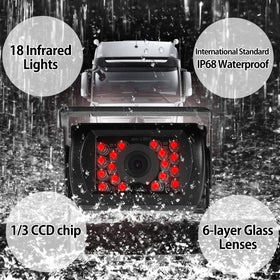 YEDDY 18 IR night vision helps reverse in dim light