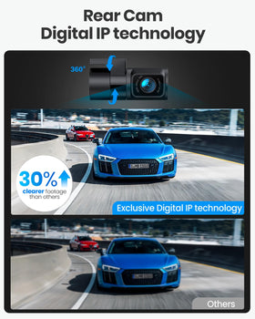 YEECORE D22 G-sensor and loop recording protect important clips