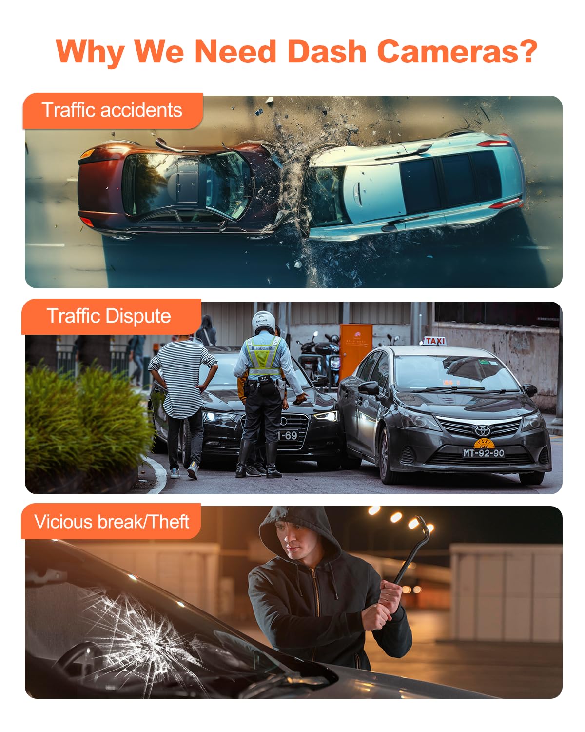 YEECORE D22 four parking modes protect your vehicle around the clock