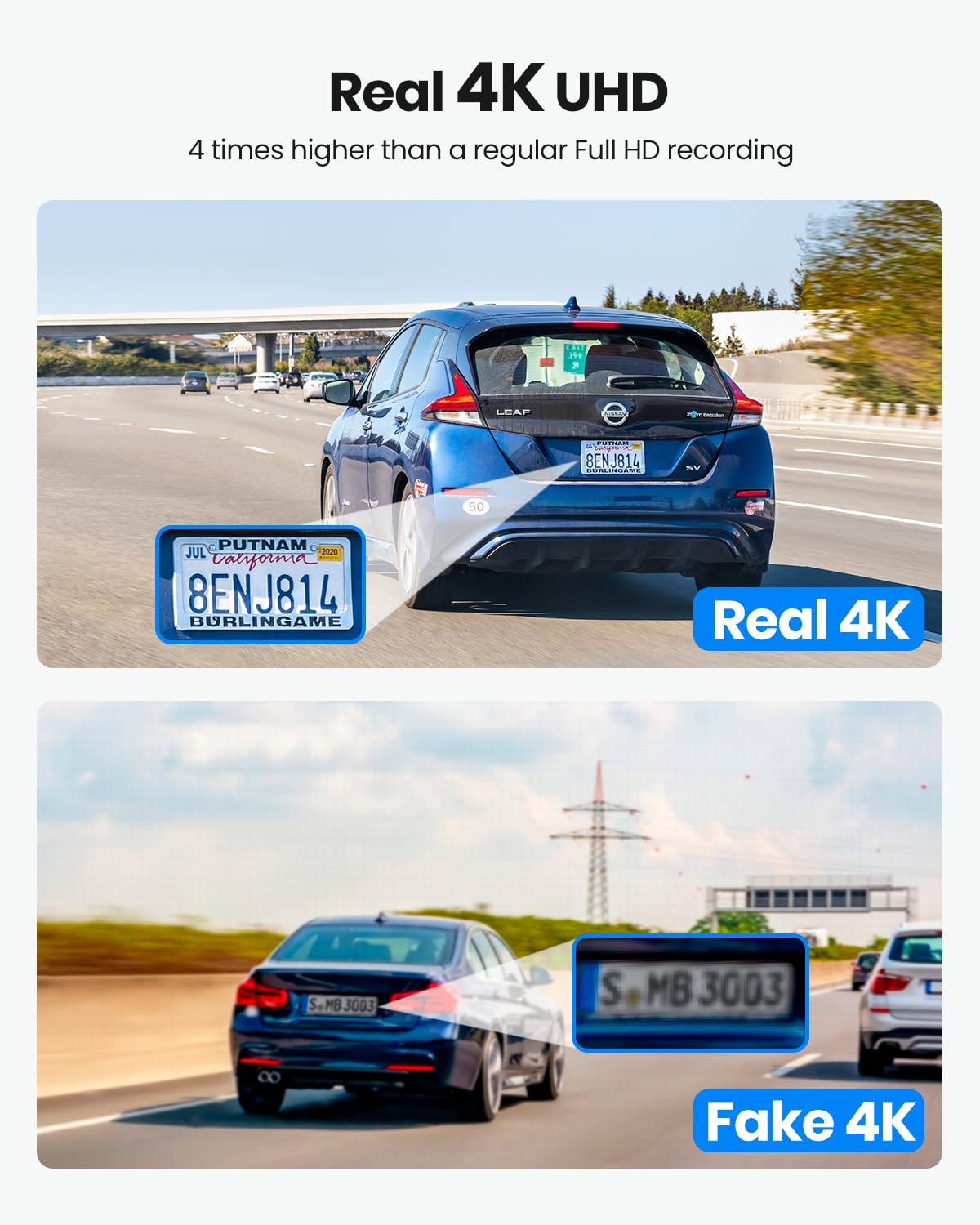 YEECORE D22 rear 4K camera provides rear view to support incident review