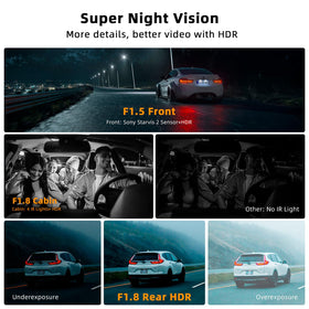 YEECORE D53 3.3-inch IPS screen provides easy live viewing.