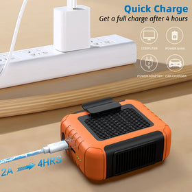 Yeedie waist fan operates quietly for focused work