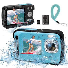 YEEIN underwater camera delivers 4K video and 48MP photos for vibrant reef moments.