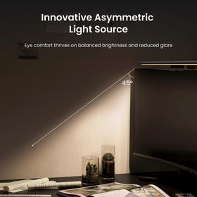 YEELIGHT Monitor Light Bar side profile highlights space-saving USB clip-on design.