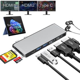 Yeemie Pro front view showing full port array for fast workstation setup