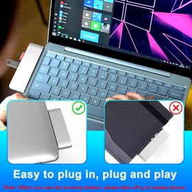 Yeemie Pro Surface Laptop 2 dock compact and portable for travel