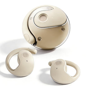 Yeforu front view packaging showing earbuds and case, highlighting brand convenience