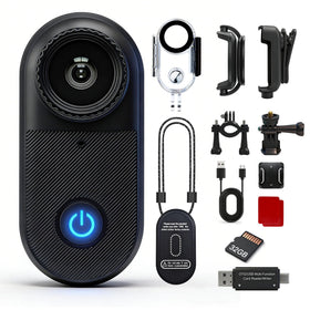 Yehtreh front view showing compact body and lens for easy POV capture