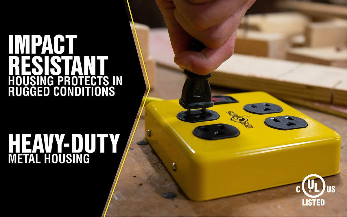 Yellow Jacket power block cord extends reach and visibility