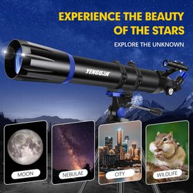 YENGUAN night-sky view captures crisp stars and lunar textures.
