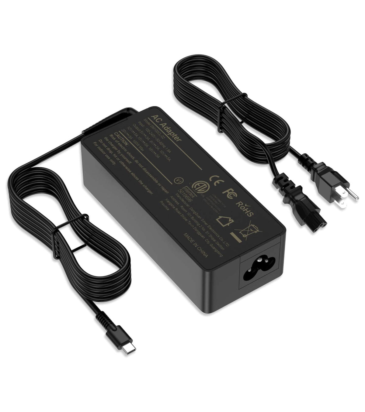 Yenyoh 100W USB-C charger compact design suitable for bag carry.