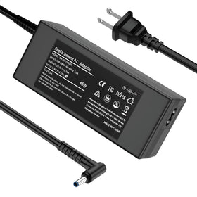 Yenyoh HP Pavilion blue-tip charger front view, reliable power for Pavilion laptops.