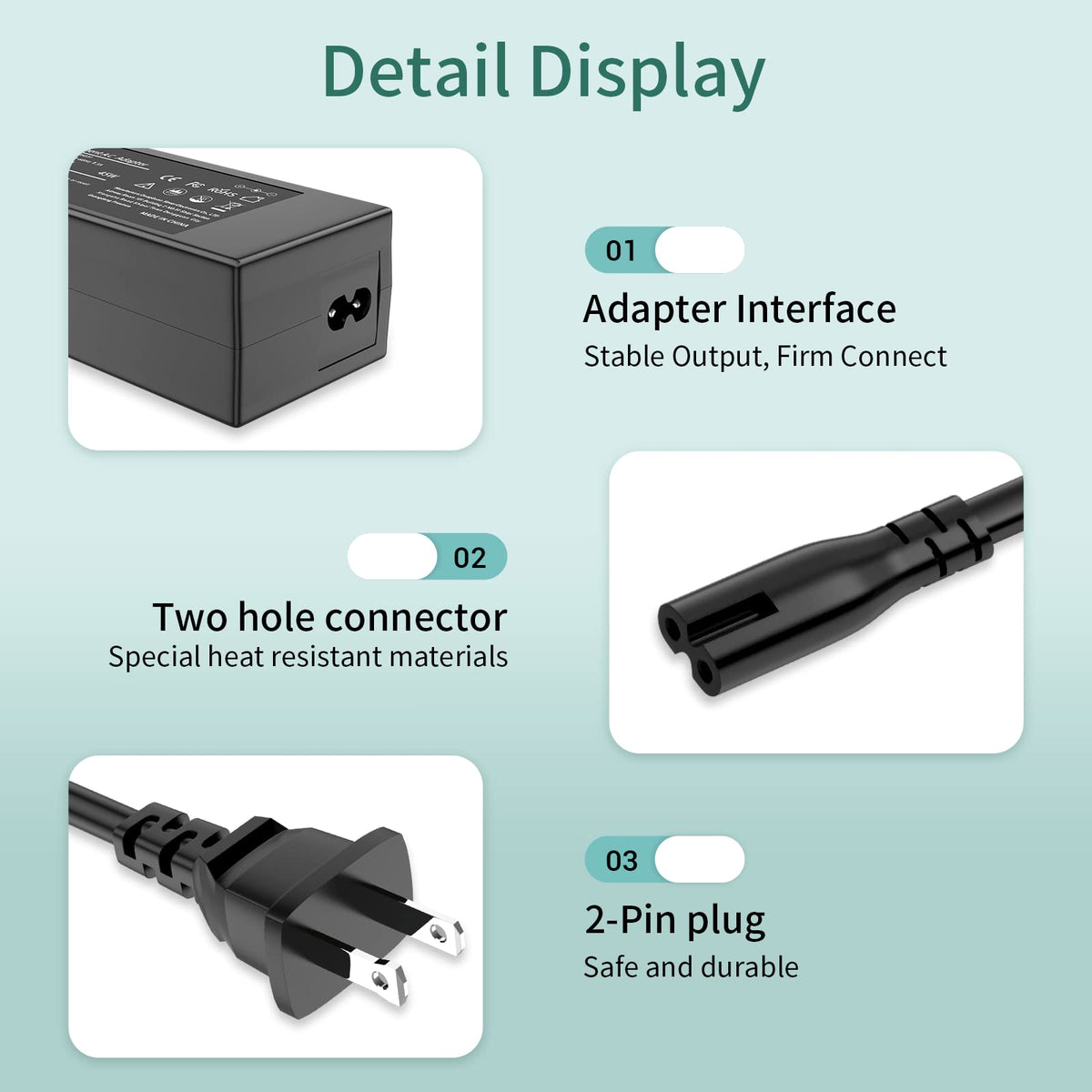 Yenyoh multi-shield safety features illustration for safe charging.