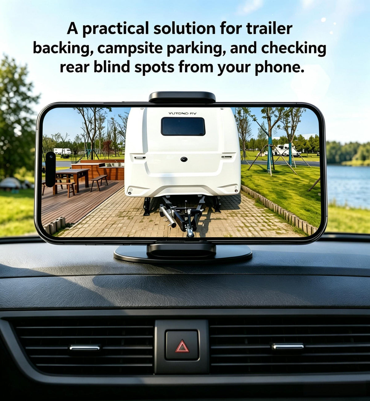 YEOIZO magnetic base attachment secures without drilling