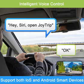 YEOIZO phone screen showing live app stream and real-time guidance