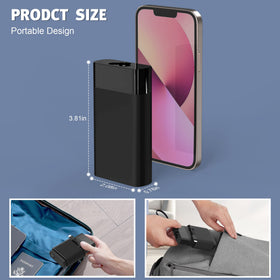 YEOTSMUT Slim 65W USB-C Charger compatible with HP series laptops for reliable power