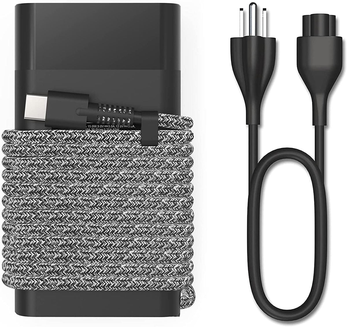 YEOTSMUT Slim 65W USB-C charger front view for compact home charging
