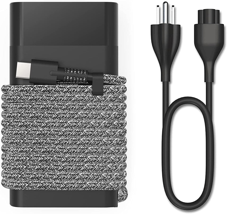 YEOTSMUT Slim 65W USB-C charger front view for compact home charging