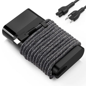 YEOTSMUT Slim 65W USB-C Charger front view, ideal for fast laptop charging on the go