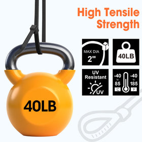 YesBes zip tie beside ruler showing 8-inch length for sizing accuracy