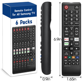 YesBes six-pack remote, pack of six, ideal backup for multiple rooms.