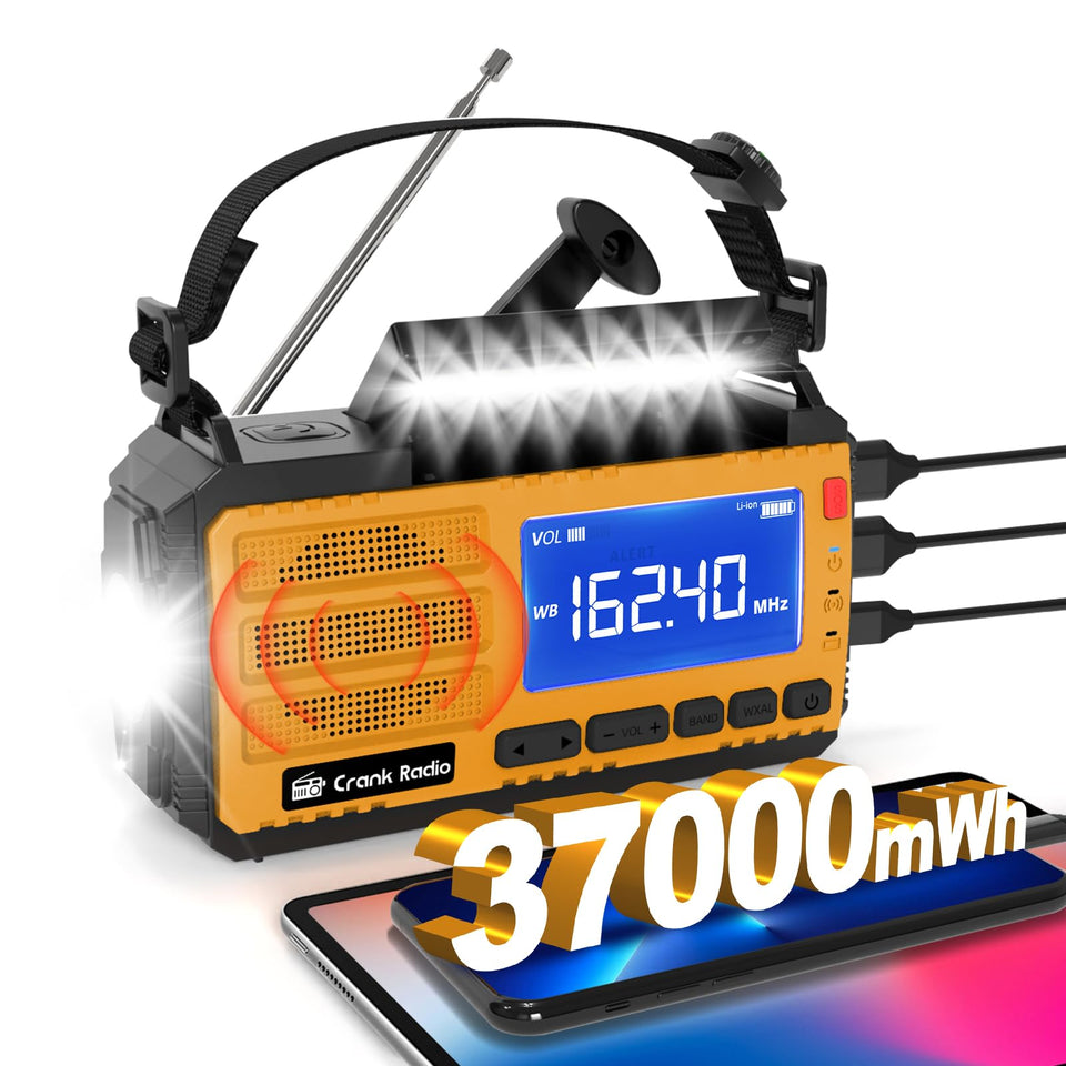 yesiwtc front panel with LCD showing frequency and battery, clear status display benefits