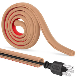 YESSZ self-adhesive cable hider close-up of adhesive backing for quick installation