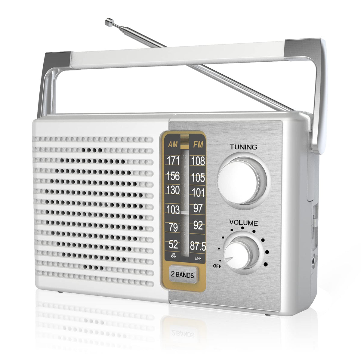 Yewrich AM FM radio delivers best reception for clear home listening