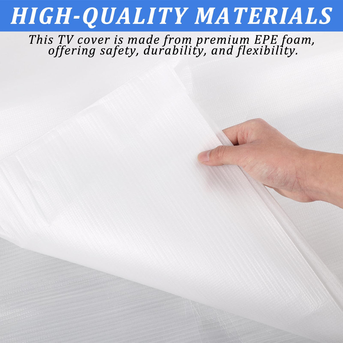 YEXEXINM four-pack foam covers provides reusable moving protection.