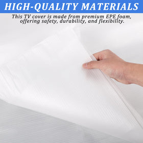 YEXEXINM four-pack foam covers provides reusable moving protection.