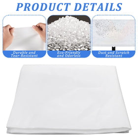 YEXEXINM foam TV cover keeps displays clean during transport and renovations.