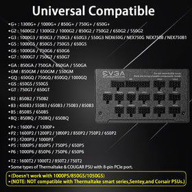 YEZriler EVGA-compatible PCIe cable routing aids tidy builds.