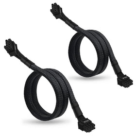YEZriler two-pack 8-pin PCIe cable for Corsair PSUs with sleeved finish