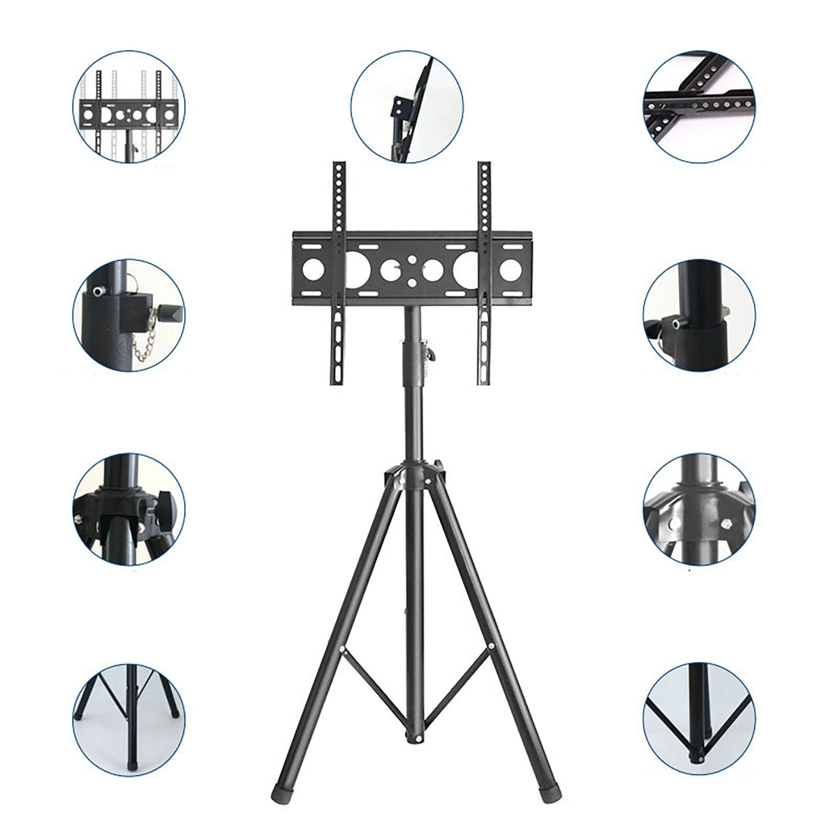 YFLY folded tripod stand compact for transport and convenient storage