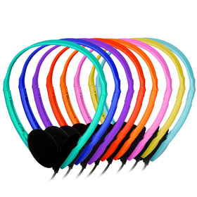 YFSFQS bulk classroom headphones 20 pack ready for group activities