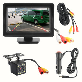 YGDMD 12LED backup camera wide angle view enhances rear awareness for tight spaces