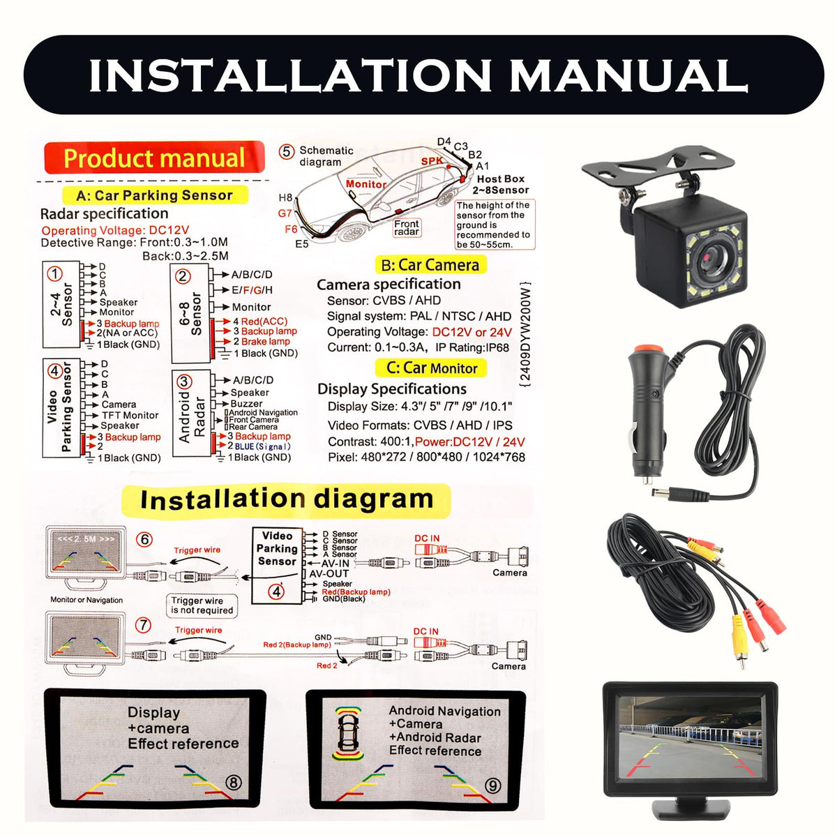 YGDMD 12V vehicle use only design avoids voltage issues