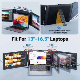 Ygretyrjh rotatable stand 180 degrees for sharing content