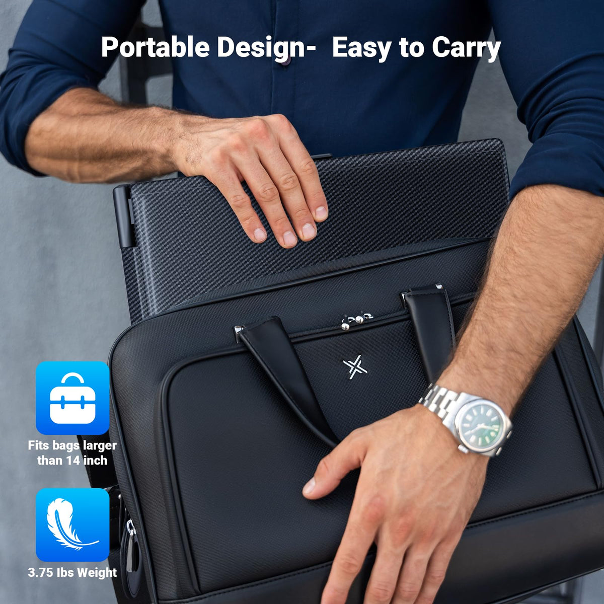 Ygretyrjh travel-friendly monitor for meetings and presentations