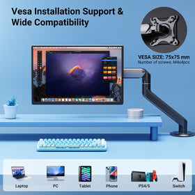 Ygretyrjh wide 1200p IPS panel supports true-to-life visuals